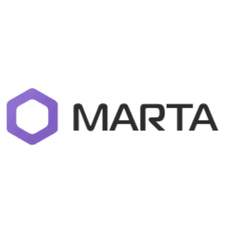 The MARTA logo features a purple hexagon next to the word 'MARTA'.