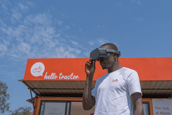 XRGlobal: Virtual reality upskilling for tractor owners in partnership with Hello Tractor