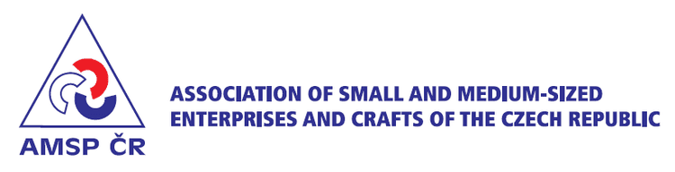Logo of the Association of Small and Medium-Sized Enterprises and Crafts of the Czech Republic.